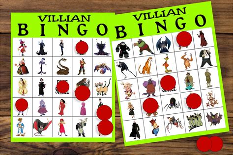 villain bingo